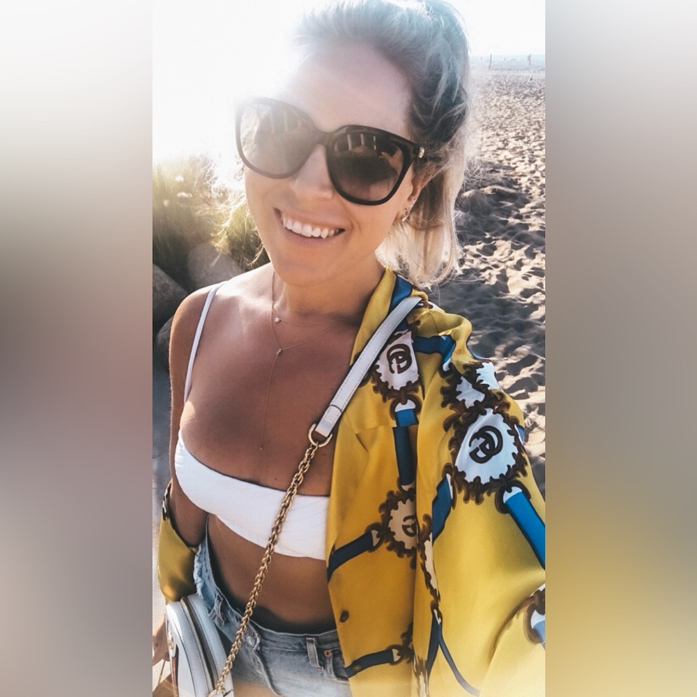 IMPERFECT Gucci Harness Print Oversized Shirt